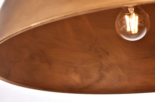 Copper Red Dome Light Fixture - Ref.1813