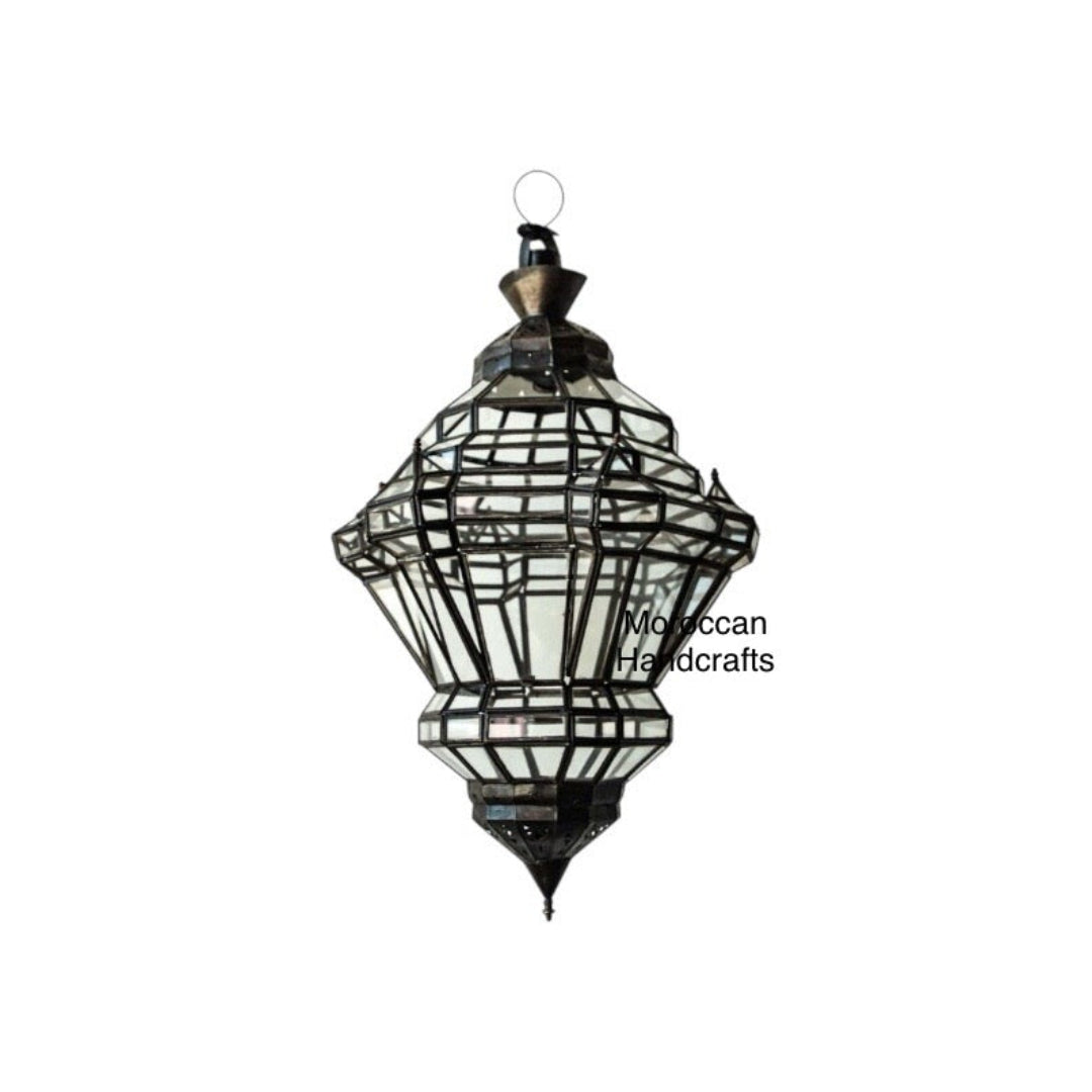 Moroccan Glass Ceiling Lamp - Ref. 1173