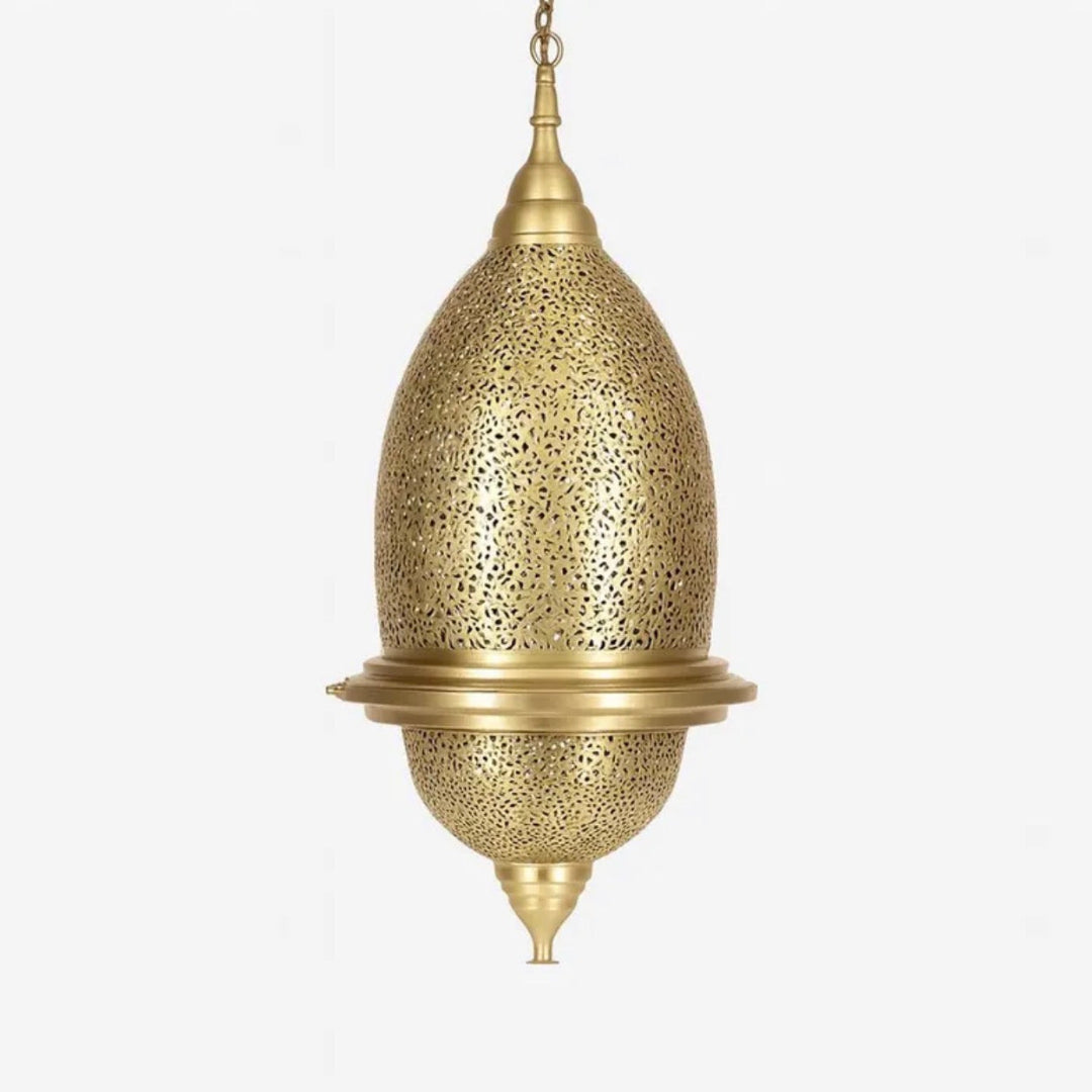  Contemporary featuring a brass Moroccan pendant light with beautiful hand-punched filigree details