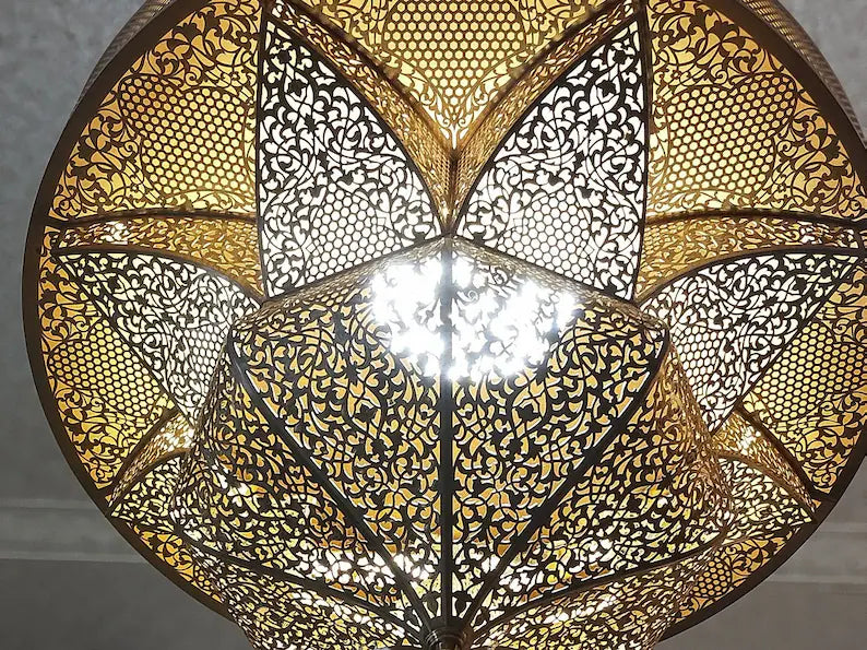 Large Moroccan Ceiling Lamp - Ref. 1189