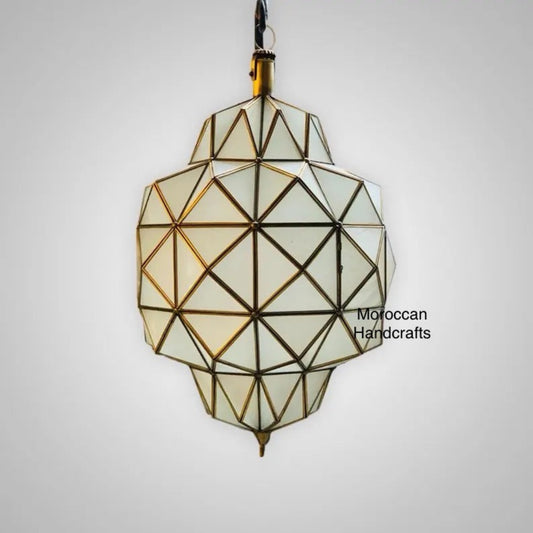 Moroccan Glass Ceiling Lamp  - Ref. 1172