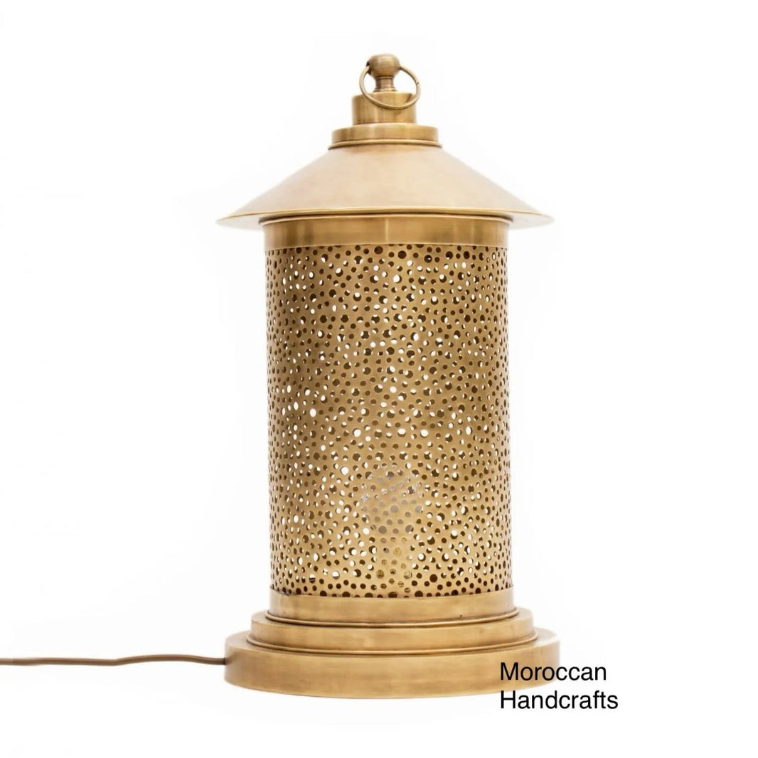Moroccan Table Light | Moorish Brass Floor Lamps – Edken Lighting ...