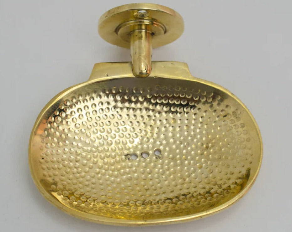 Moroccan solid brass soap dish, handcrafted soap dish, bathroom hardware shower soap dish, engraved wall mounted soap dish., MBF03