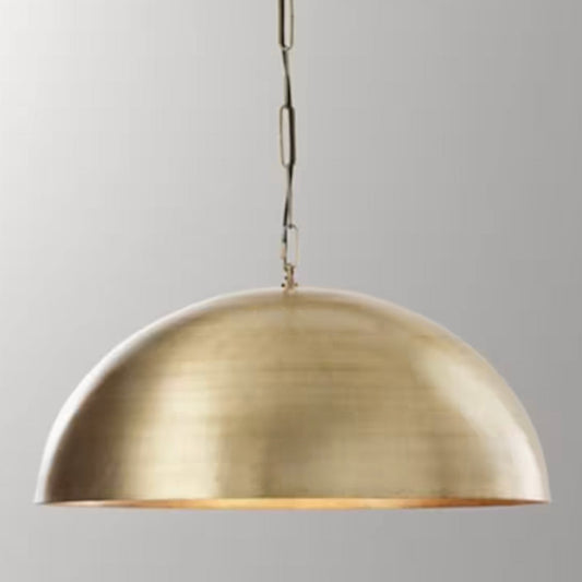 Dome Brass Light Fixture  - Ref . 1805
